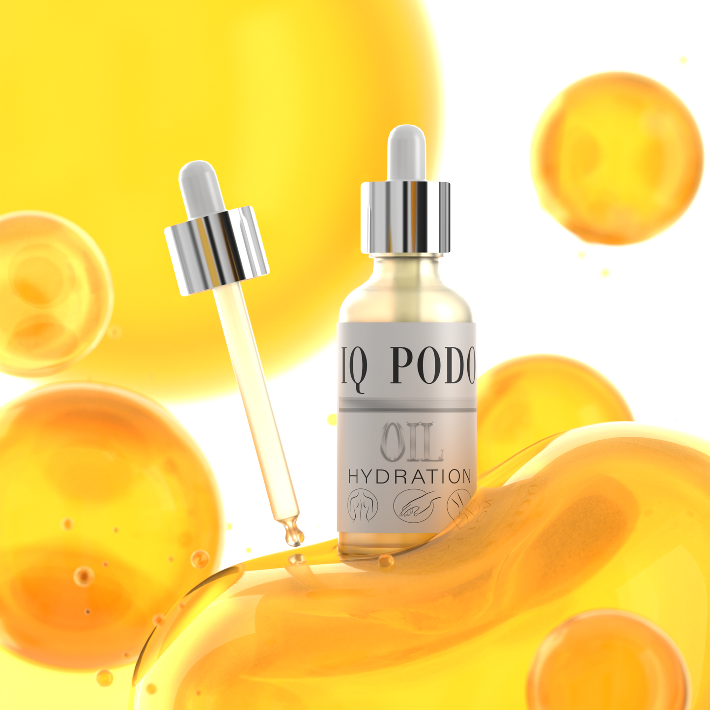 IQ PODO drėkinamasis aliejus 50 ml.