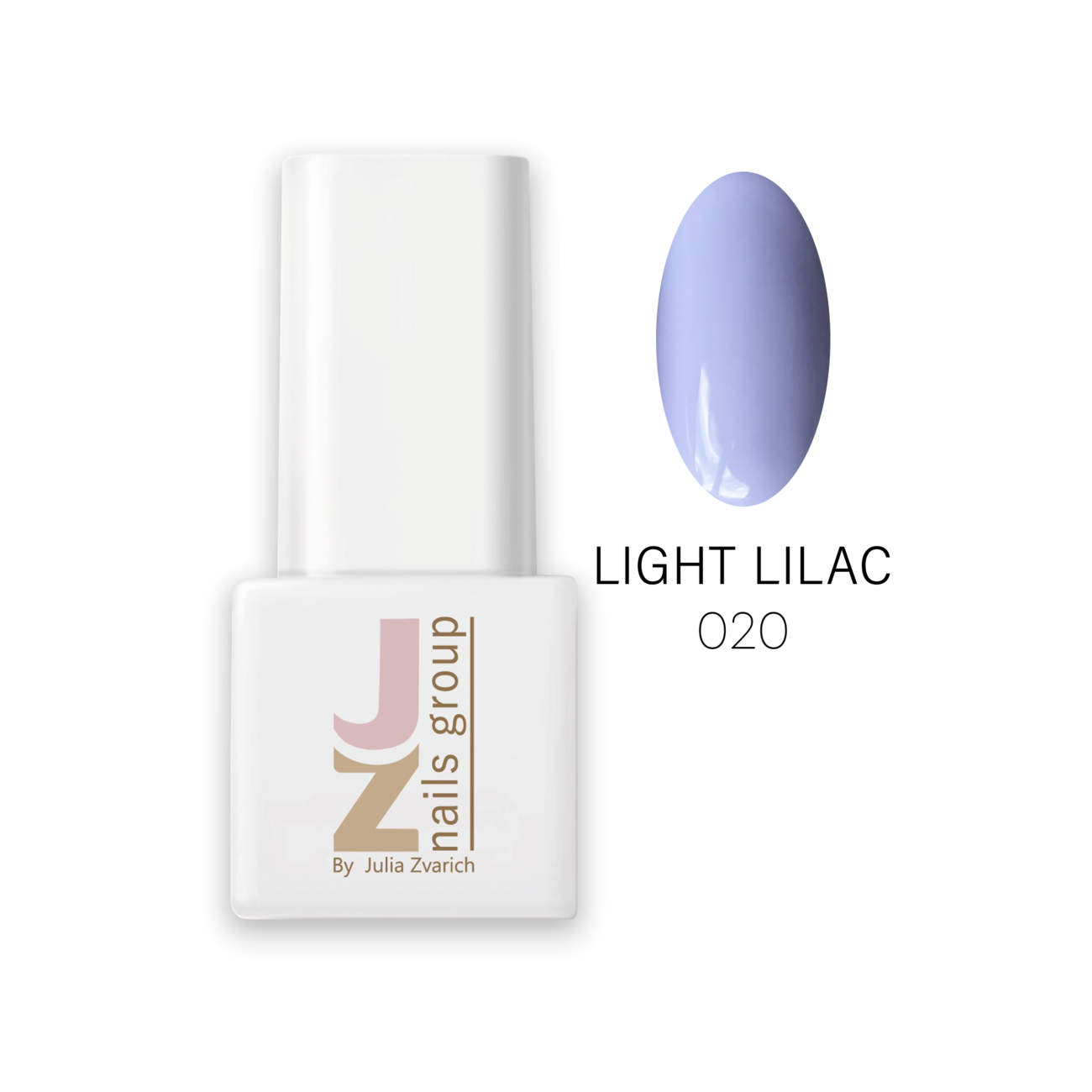 JZ NAILS GROUP — 020 LIGHT LILAC