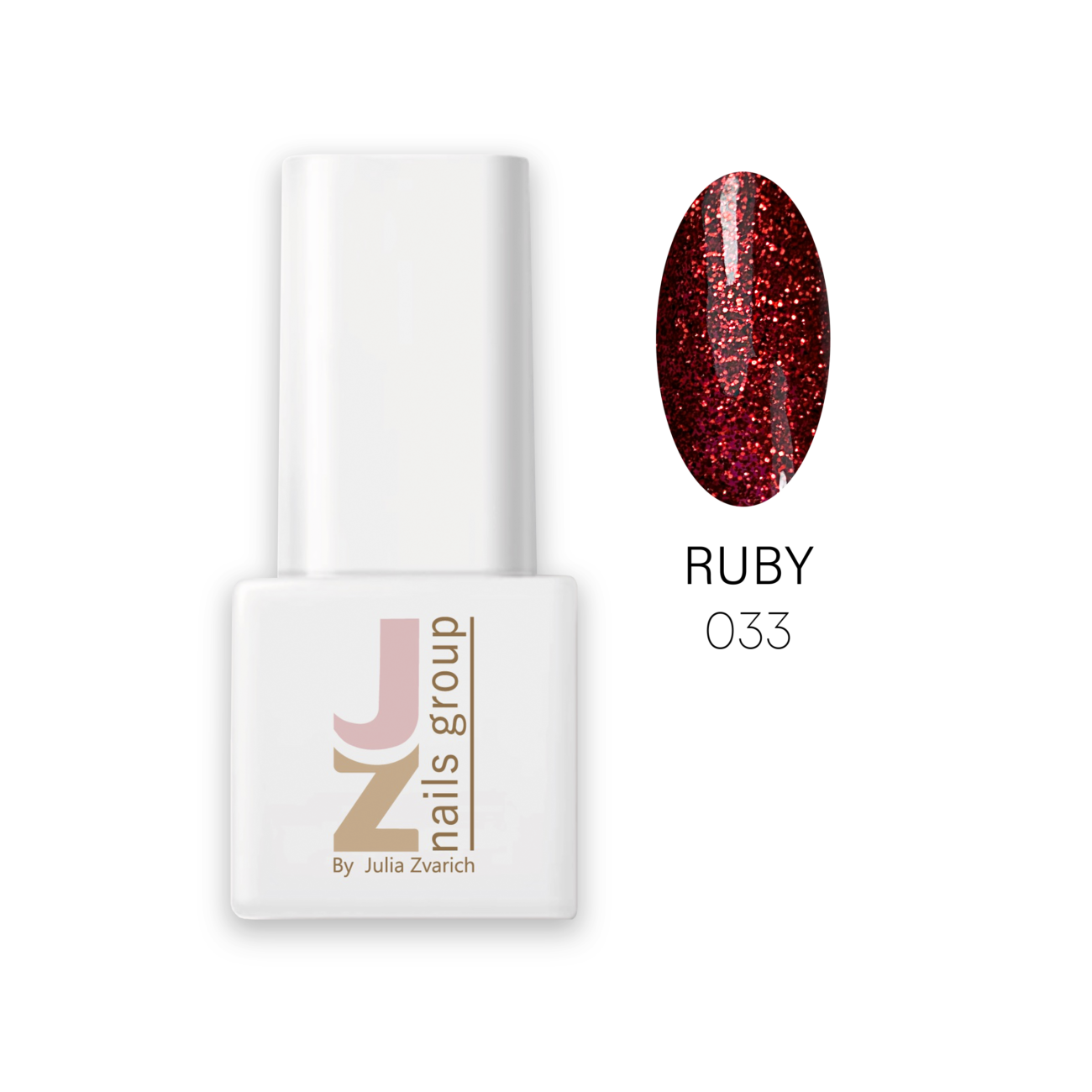 JZ NAILS GROUP — 033 RUBY