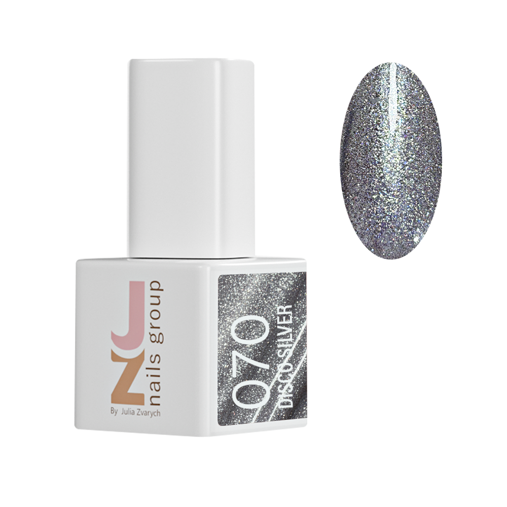 JZ NAILS GROUP — 070 DISCO SILVER