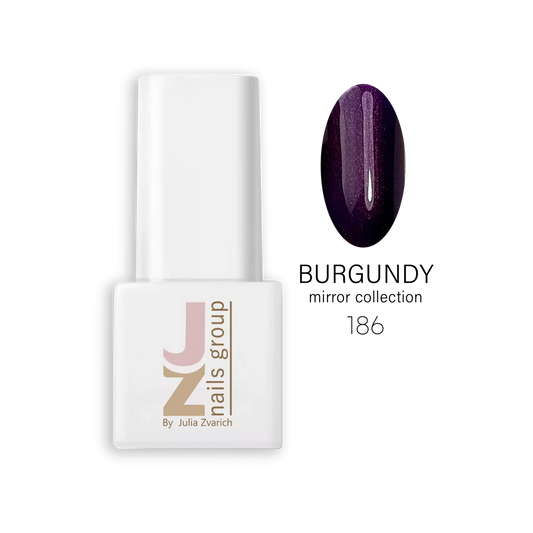 JZ NAILS GROUP – 186 BURGUNDY