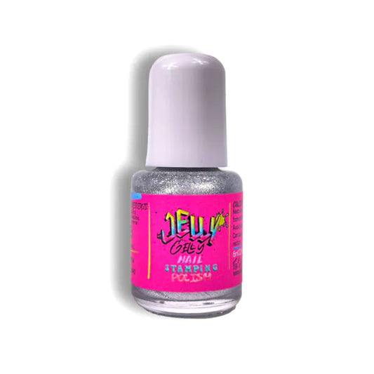 Jelly Gelly lakas štampavimui sidabrinis 6ml