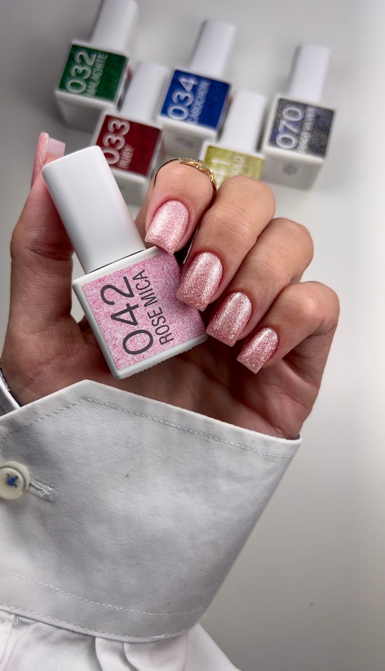 JZ NAILS GROUP — 042 ROSE MICA