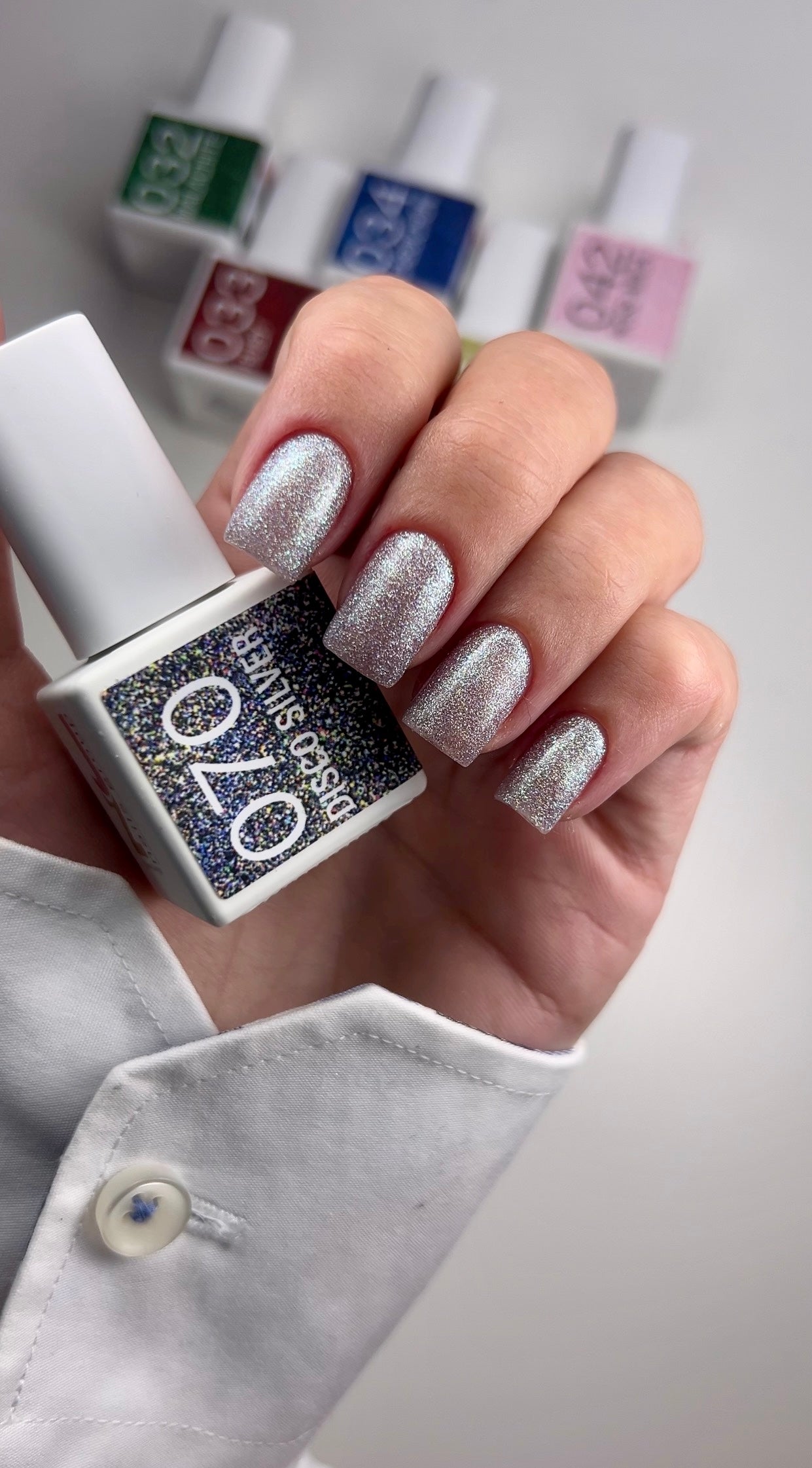 JZ NAILS GROUP — 070 DISCO SILVER
